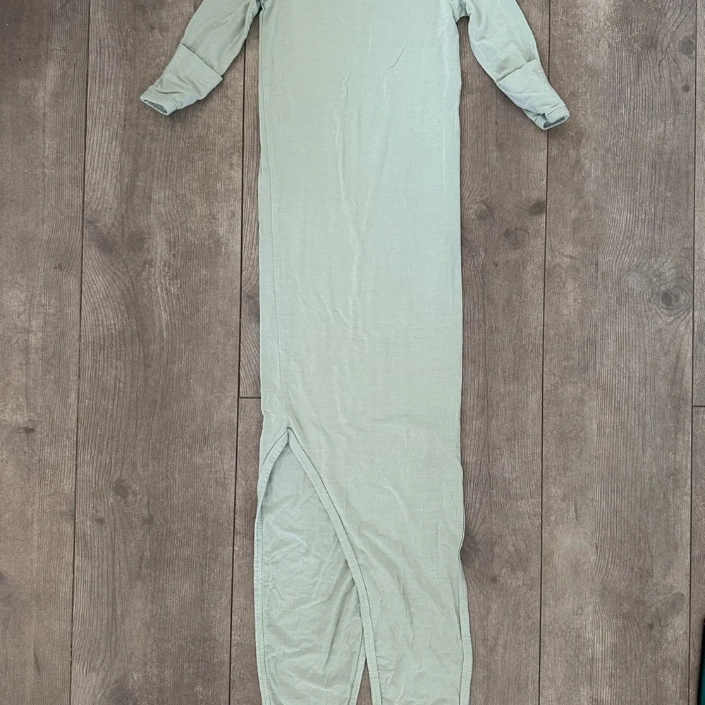 Wallaby kids 0-3 months knotted baby gown super soft  viscose from bamboo